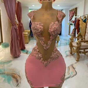 JLorraine Designs Pink Fairy Dress XS